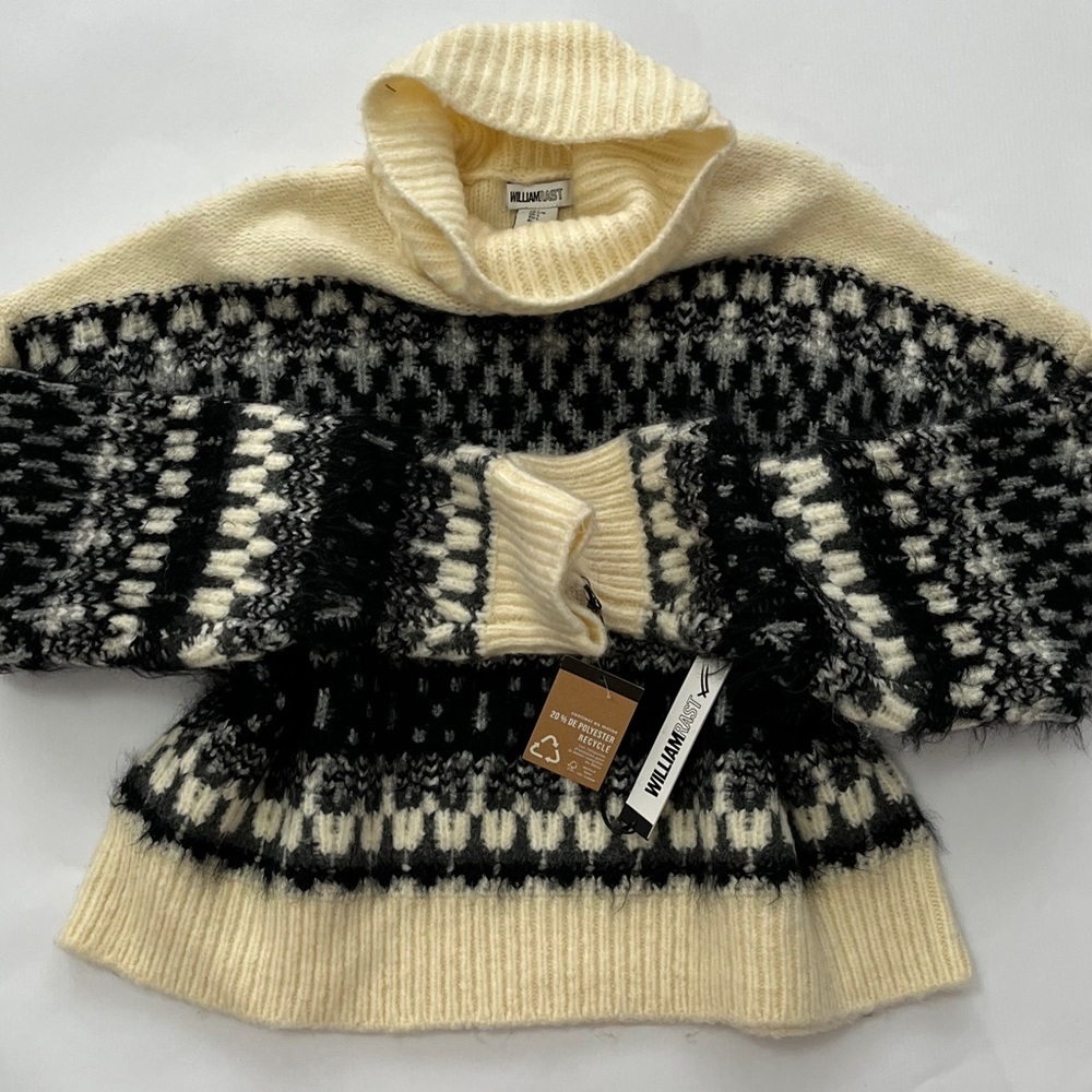 WILLIAM RAST cozy sweater size L